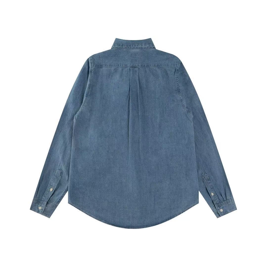 Polo Ralph Lauren Long Sleeve Shirt Denim Correct Logo