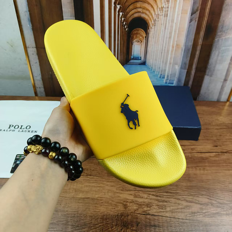Polo Ralph Lauren Slides Correct Logo