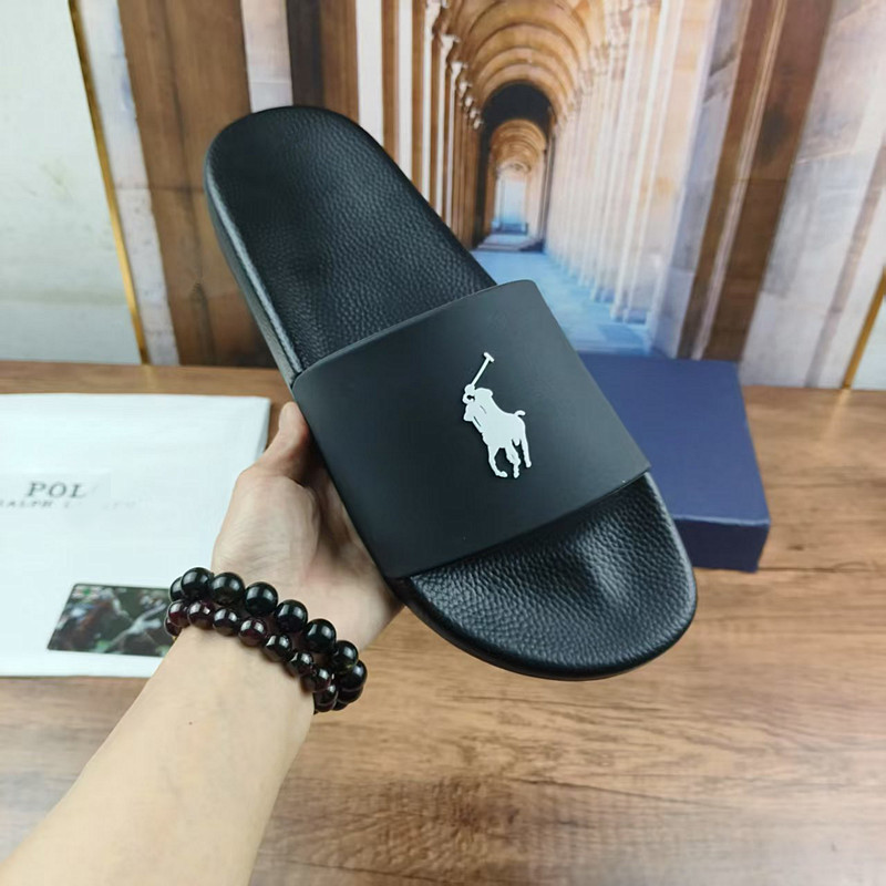 Polo Ralph Lauren Slides Correct Logo