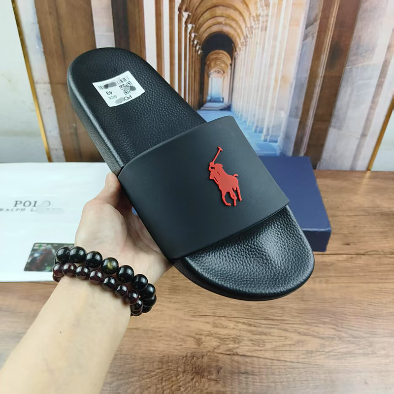Polo Ralph Lauren Slides Correct Logo
