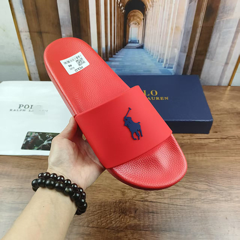 Polo Ralph Lauren Slides Correct Logo