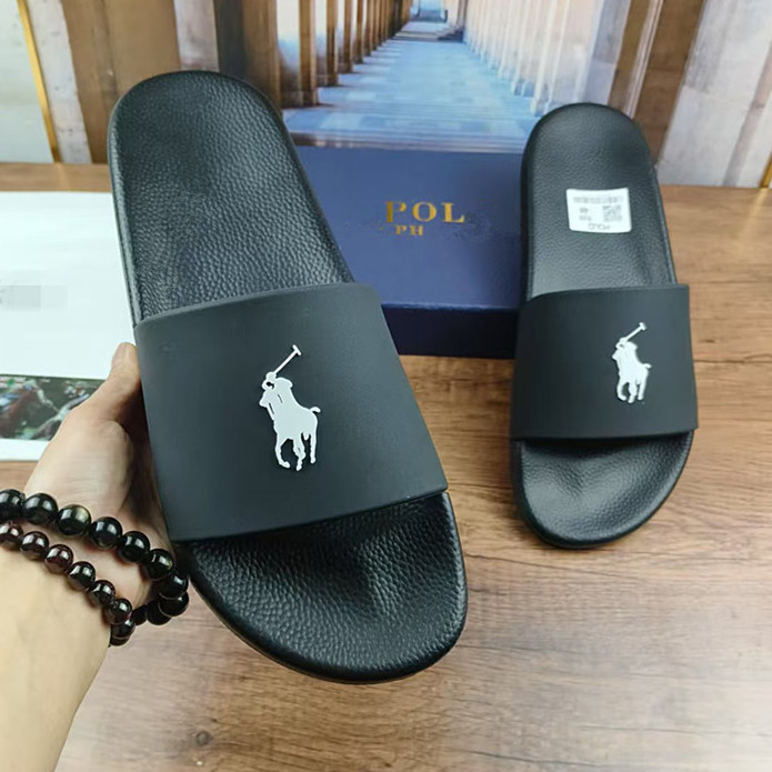 Polo Ralph Lauren Slides Correct Logo