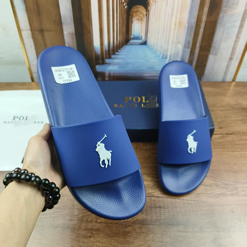 Polo Ralph Lauren Slides Correct Logo