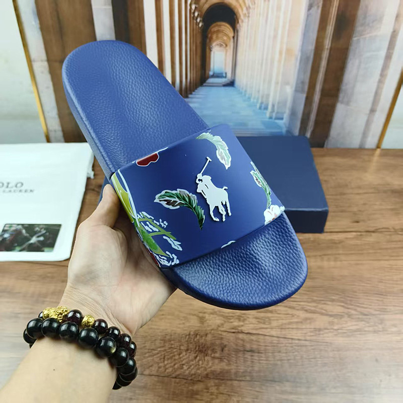 Polo Ralph Lauren Slides Correct Logo